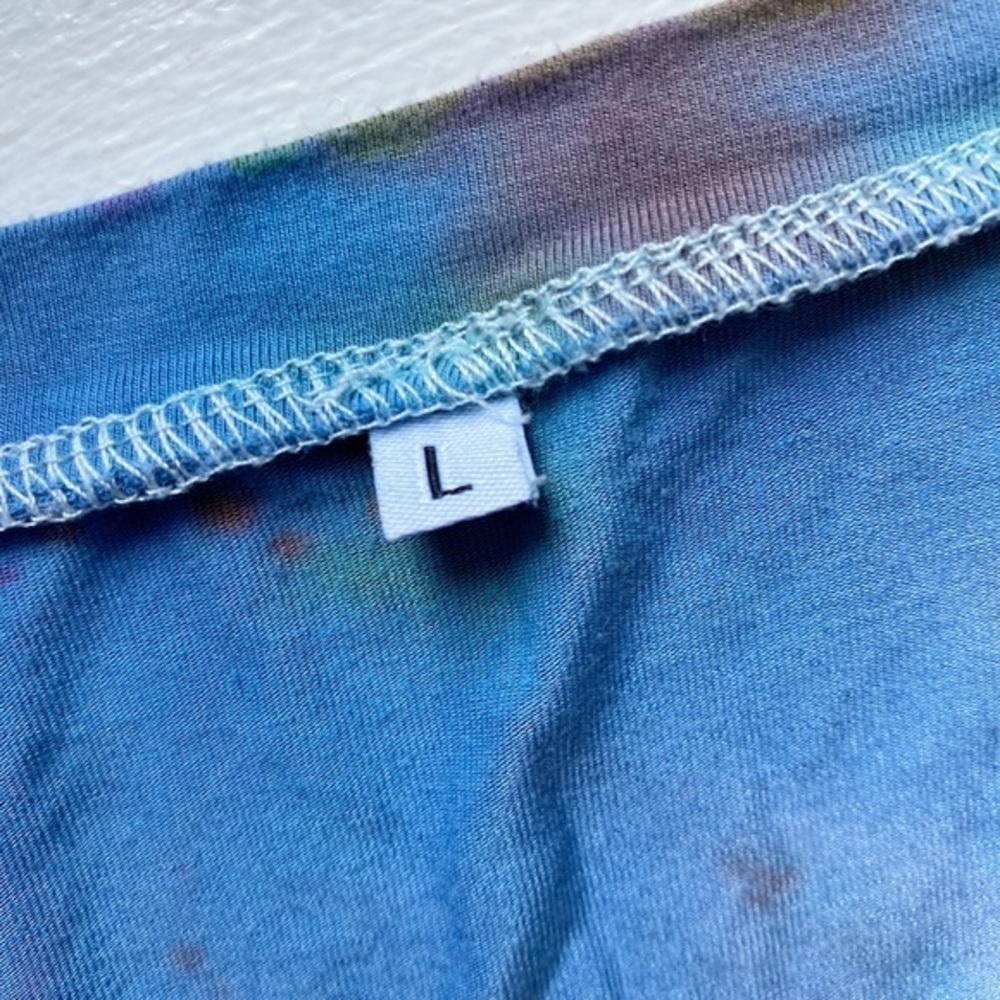 Unbranded Paintball Style Tie Dye V-Neck Short Sleeve Shirt - Picture 5 of 11